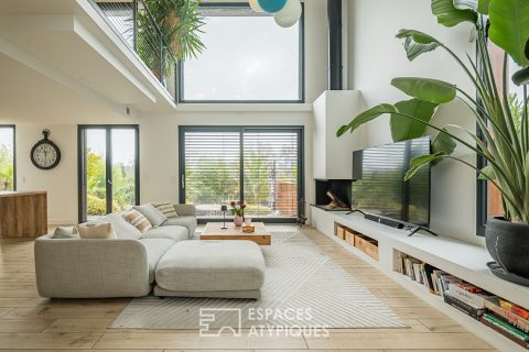 Maison d&rsquo;architecte avec vue à Martillac