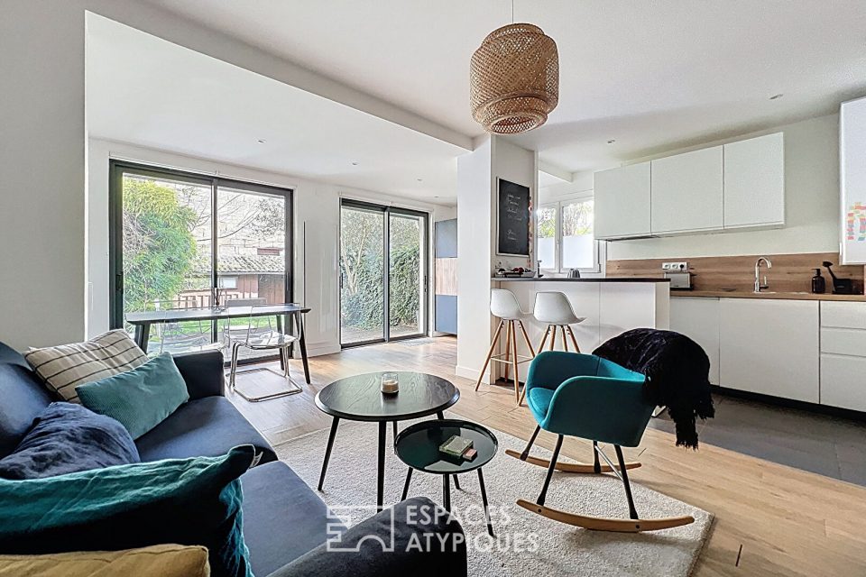 Grand studio cosy avec terrasse