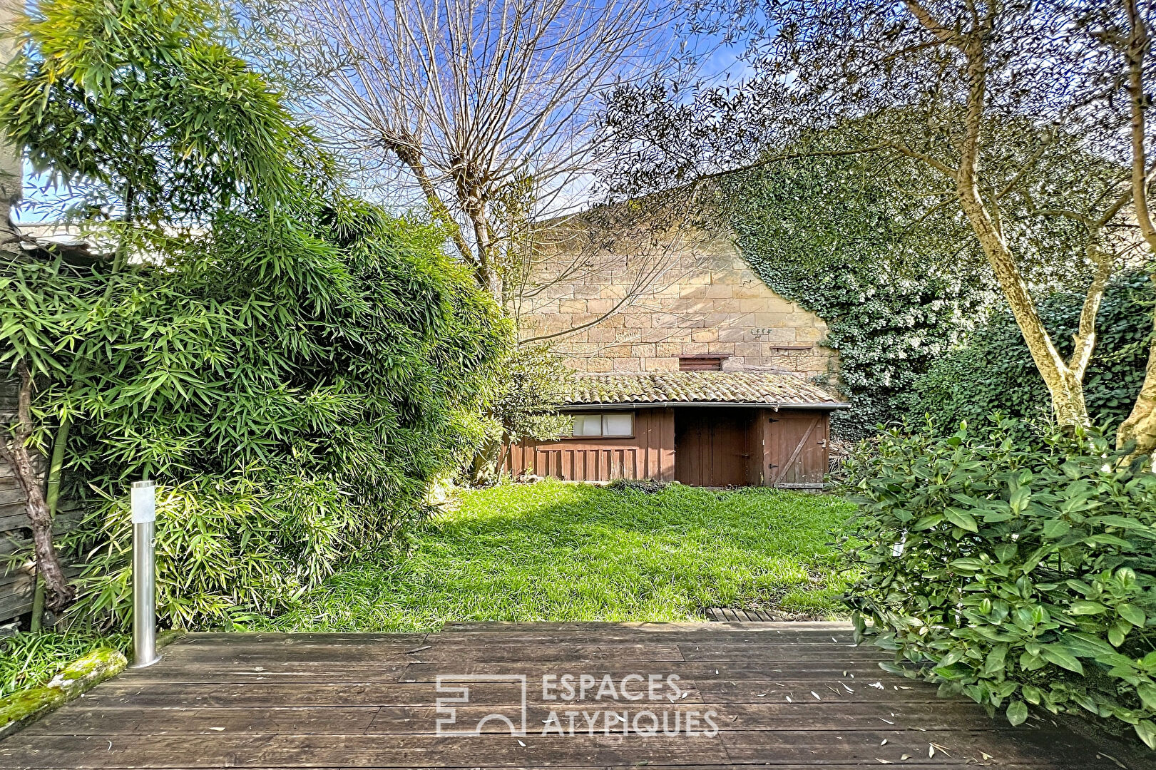 Grand studio cosy avec terrasse