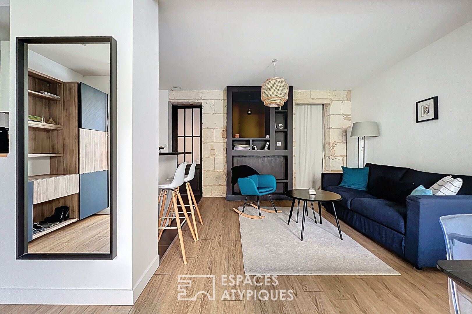 Grand studio cosy avec terrasse