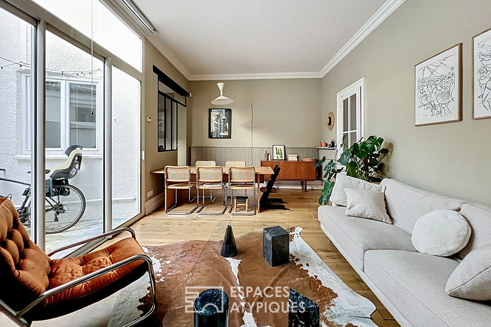 L&rsquo;échoppe rénovée de Saint-Genès