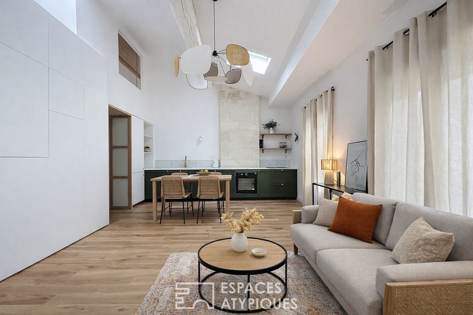 Le duplex avec terrasse aux Chartrons