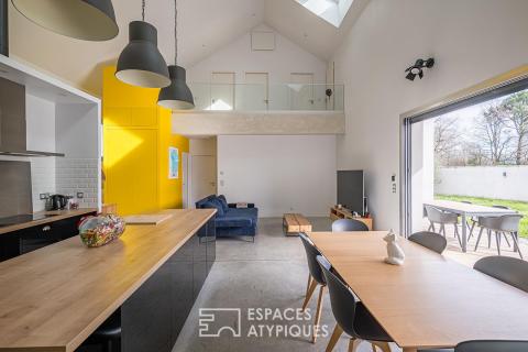 La maison contemporaine esprit Loft