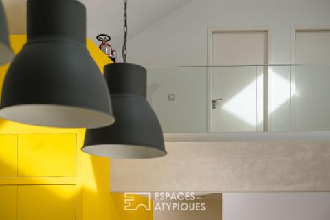 La maison contemporaine esprit Loft