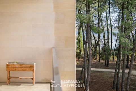 Appartement récent avec terrasse et vue sur le lac