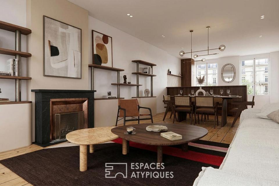 Élégance contemporaine au coeur du Triangle d'Or