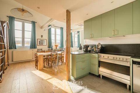 Appartement avec grande terrasse sur les Quais