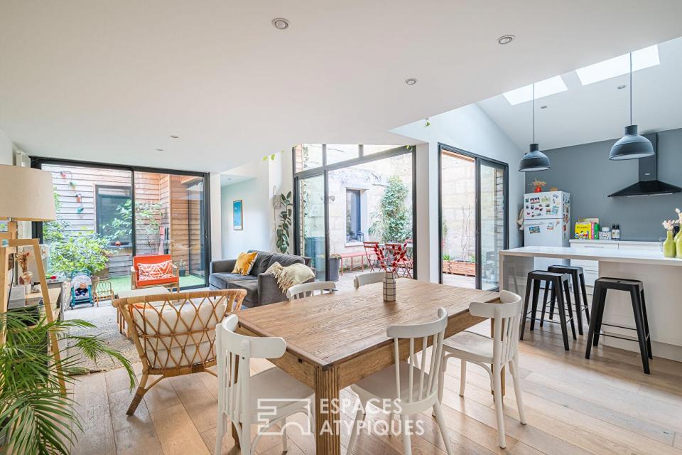 Ancien atelier réhabilité en loft proche des Capucins