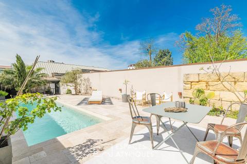 Élégante maison familiale avec jardin et piscine
