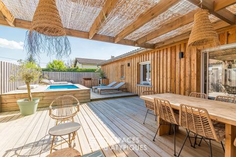 La jolie maison esprit vacances à Carignan-de-Bordeaux