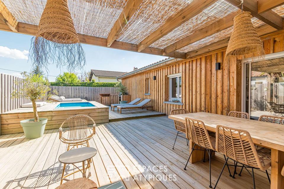 La jolie maison esprit vacances à Carignan-de-Bordeaux