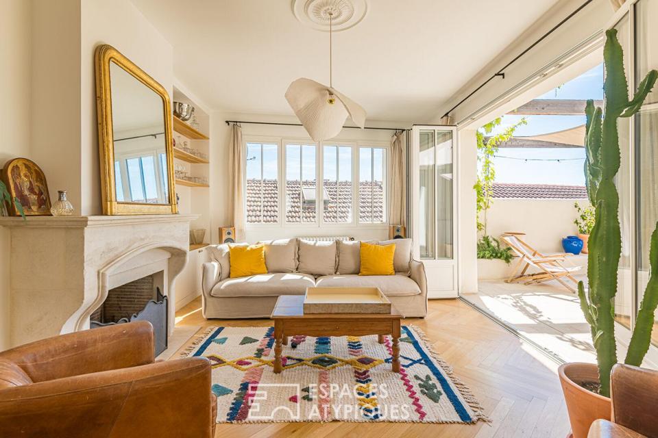 Maison de ville avec terrasse