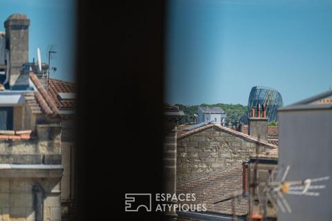 Dernier étage en duplex avec véranda et terrasse