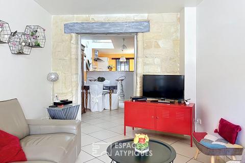 Maison de ville atypique à La Belle Rose