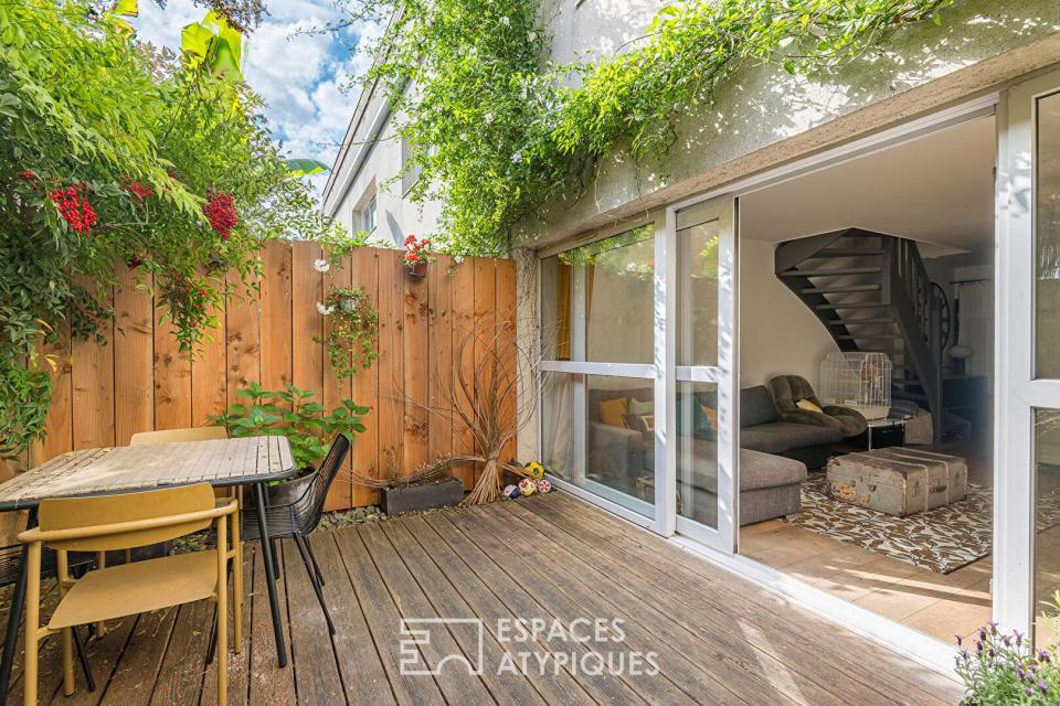 Petite maison en copropriété aux Chartrons