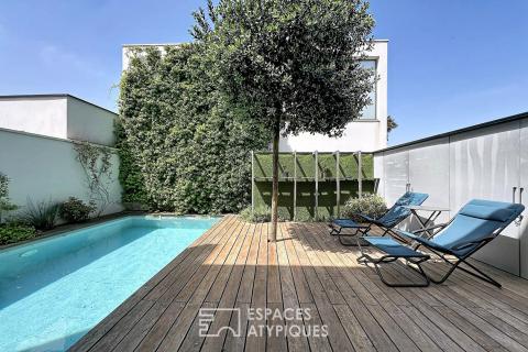 Maison d&rsquo;architecte avec piscine et rooftop