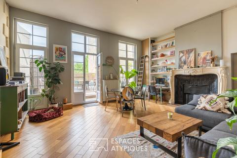 Appartement haussmannien avec terrasse aux Chartrons