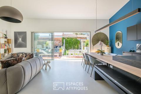 Maison contemporaine avec piscine à Talence Roustaing