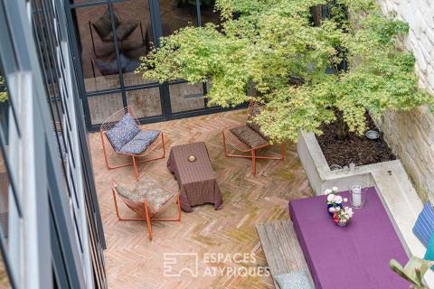 Un loft d&rsquo;artiste spectaculaire et hors normes aux Chartrons