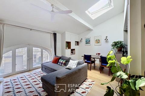 Cozy duplex with large garage in Nansouty