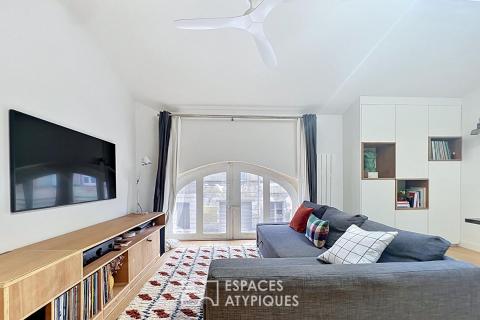 Cozy duplex with large garage in Nansouty