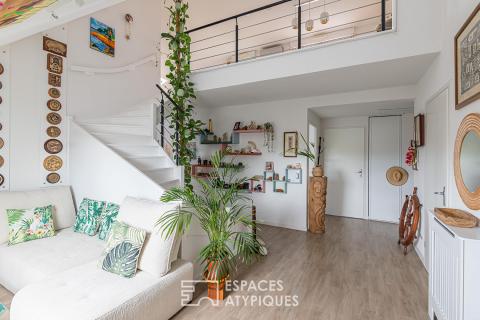 Duplex inversé avec terrasse et vues dégagées