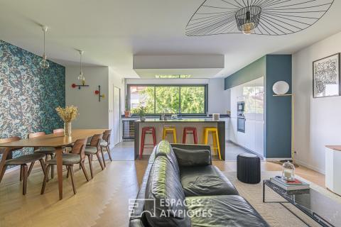 L’appartement comme une maison avec terrasse