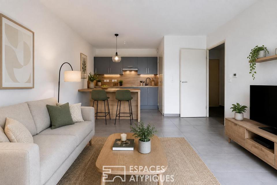 T2 avec terrasse au sein d'une résidence récente