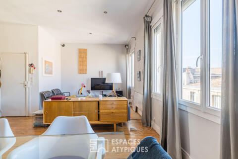 Appartement duplex avec terrasse au Jardin Public