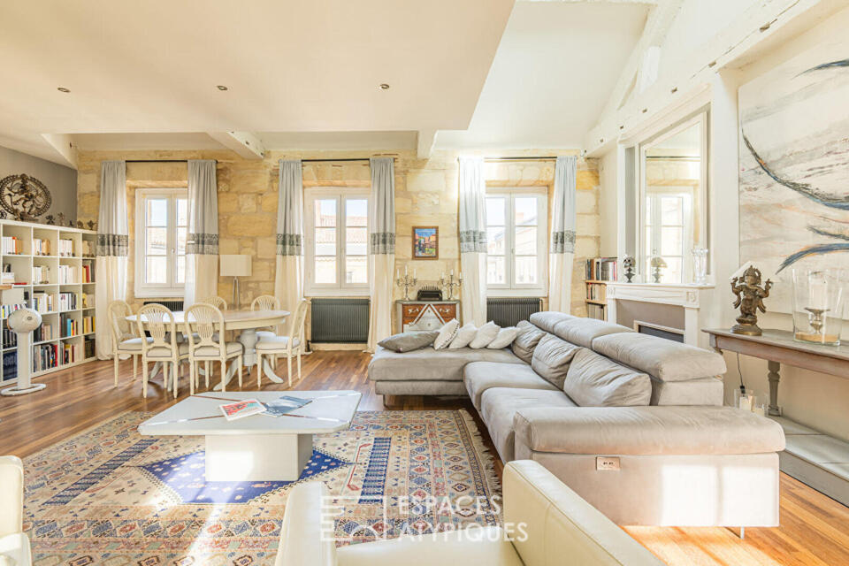 Appartement de charme rénové dans un ancien couvent de Sainte Croix