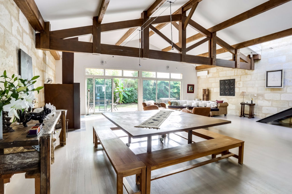 Maison-Loft avec jardin et piscine