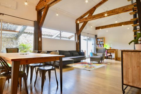 Loft avec terrasse