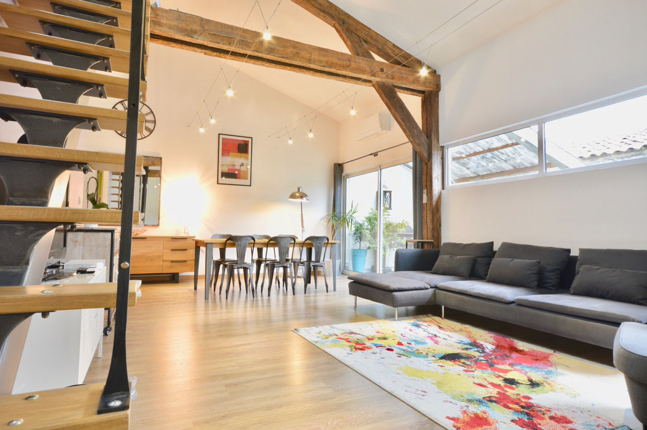 Loft avec terrasse