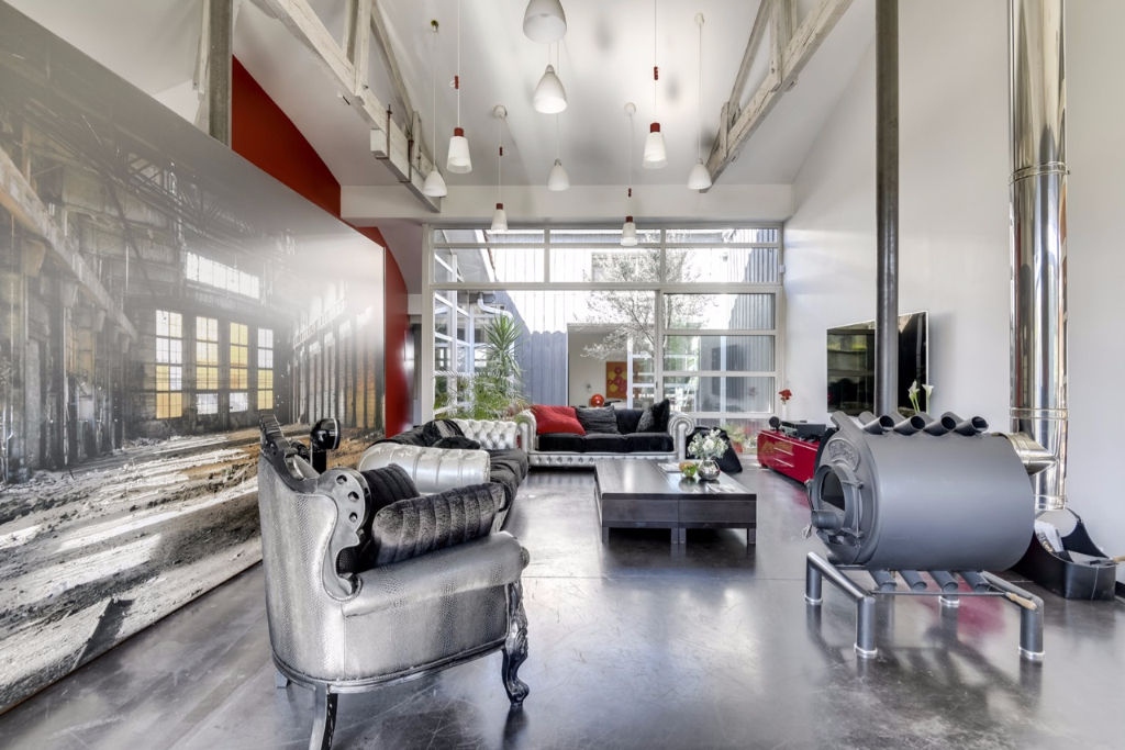 Loft avec piscine dans une ancienne laiterie