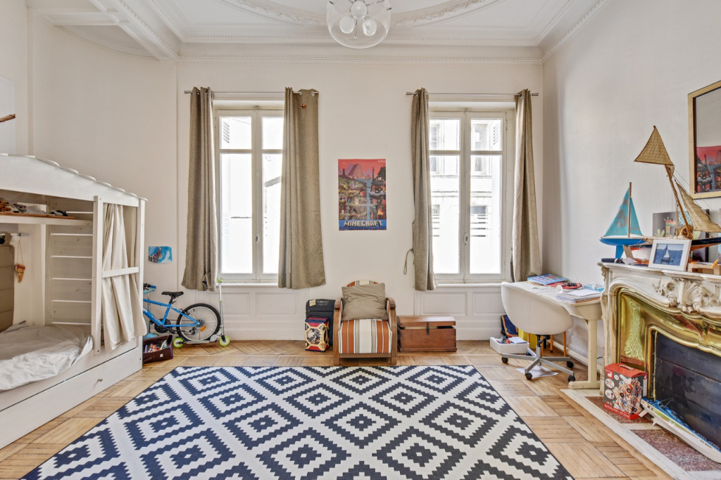 Appartement bourgeois avec jardin