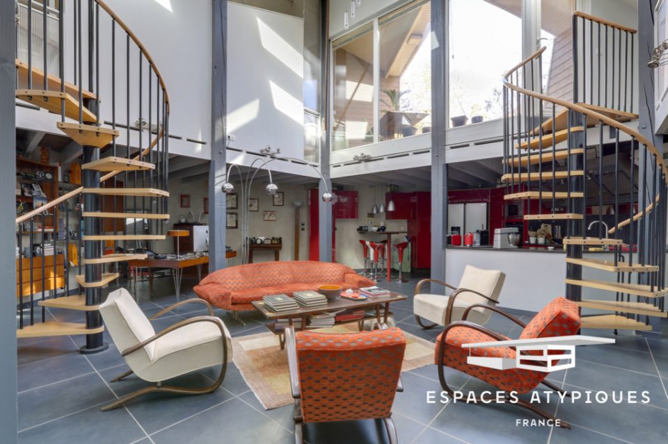 33100 BORDEAUX - Loft hexagonal à la Bastide - Réf. 575