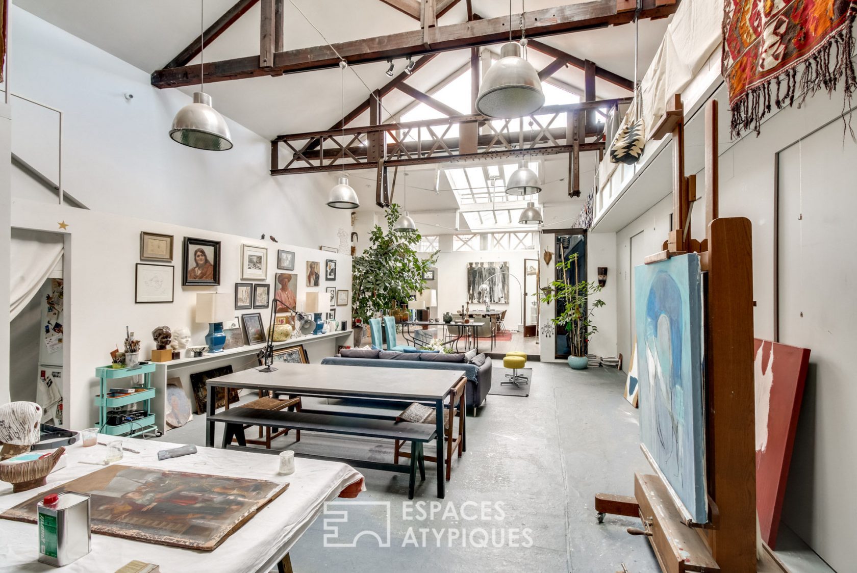 Loft dans un atelier d’artiste