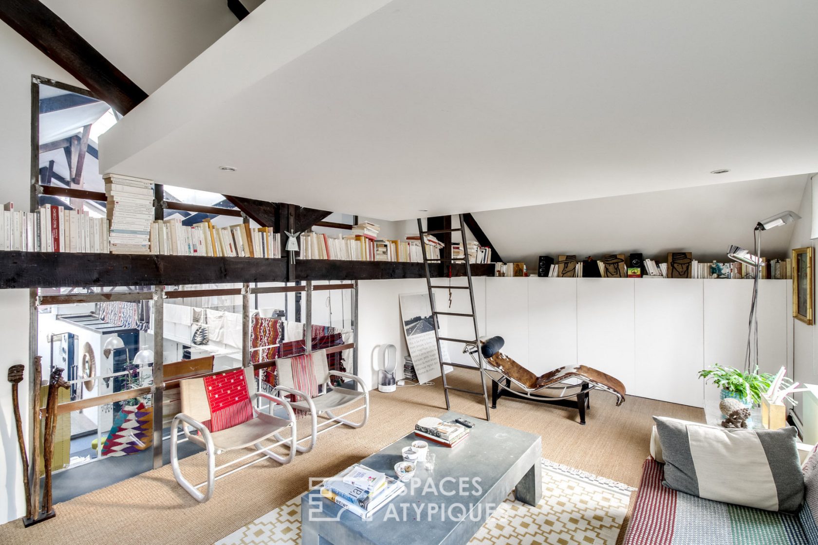 Loft dans un atelier d’artiste