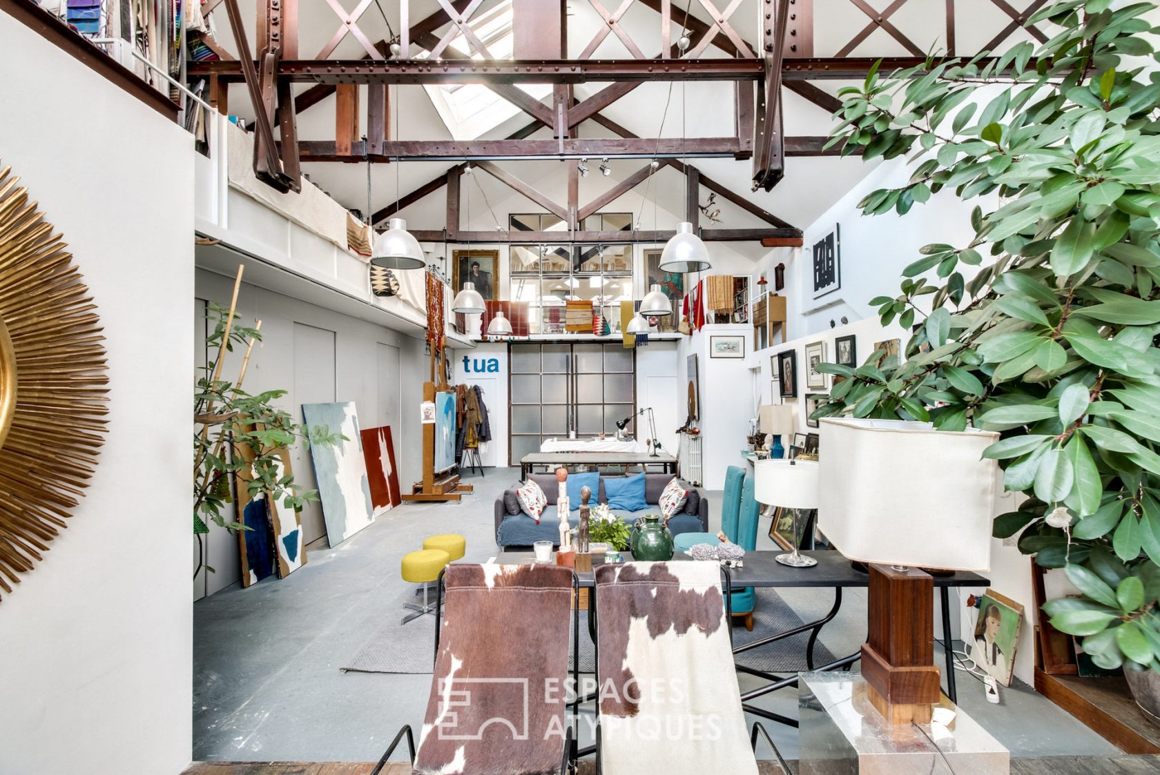 Loft in an artist’s studio