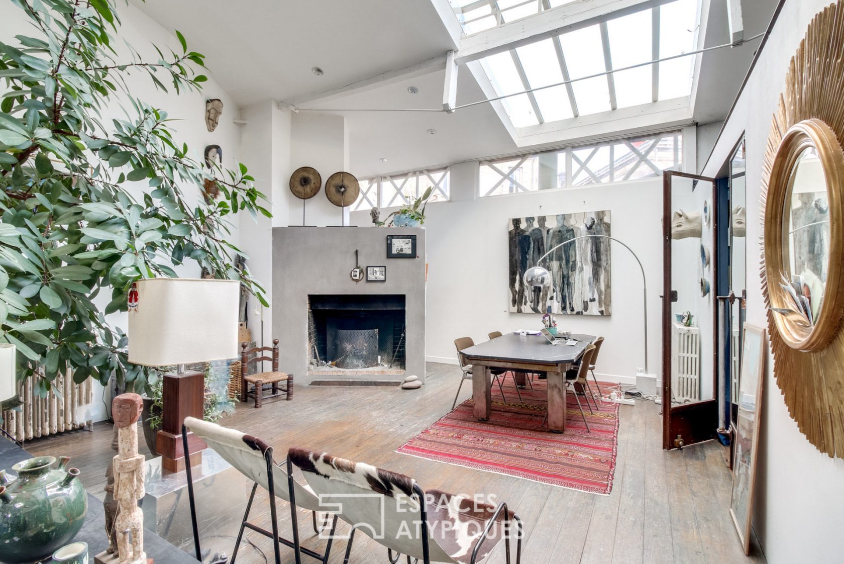 Loft in an artist’s studio