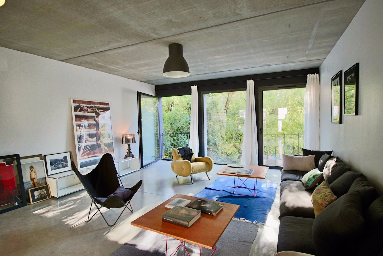 Maison d’architecte avec jardin