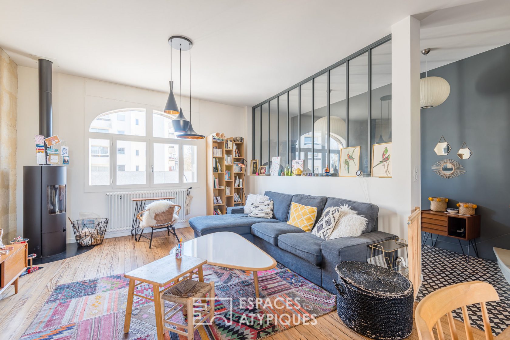 Maison années 30 rénovée en contemporain