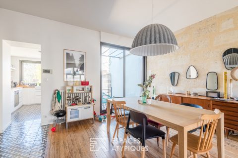 Maison années 30 rénovée en contemporain