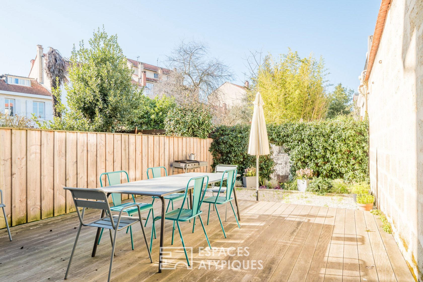Maison années 30 rénovée en contemporain