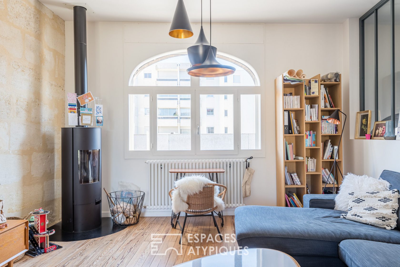 Maison années 30 rénovée en contemporain
