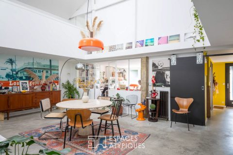 Loft vintage au parc bordelais