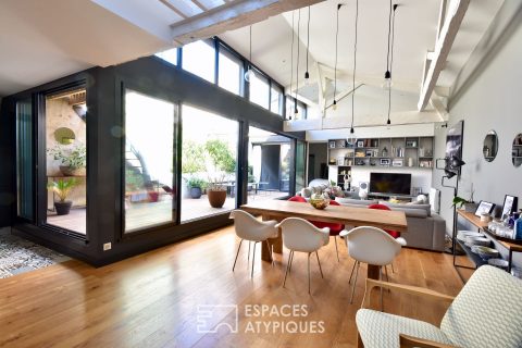 Loft avec terrasse sur les quais