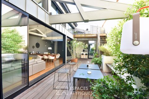 Loft avec terrasse sur les quais