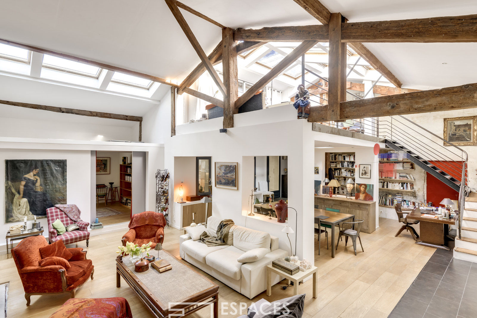 Loft avec terrasse aux Chartrons