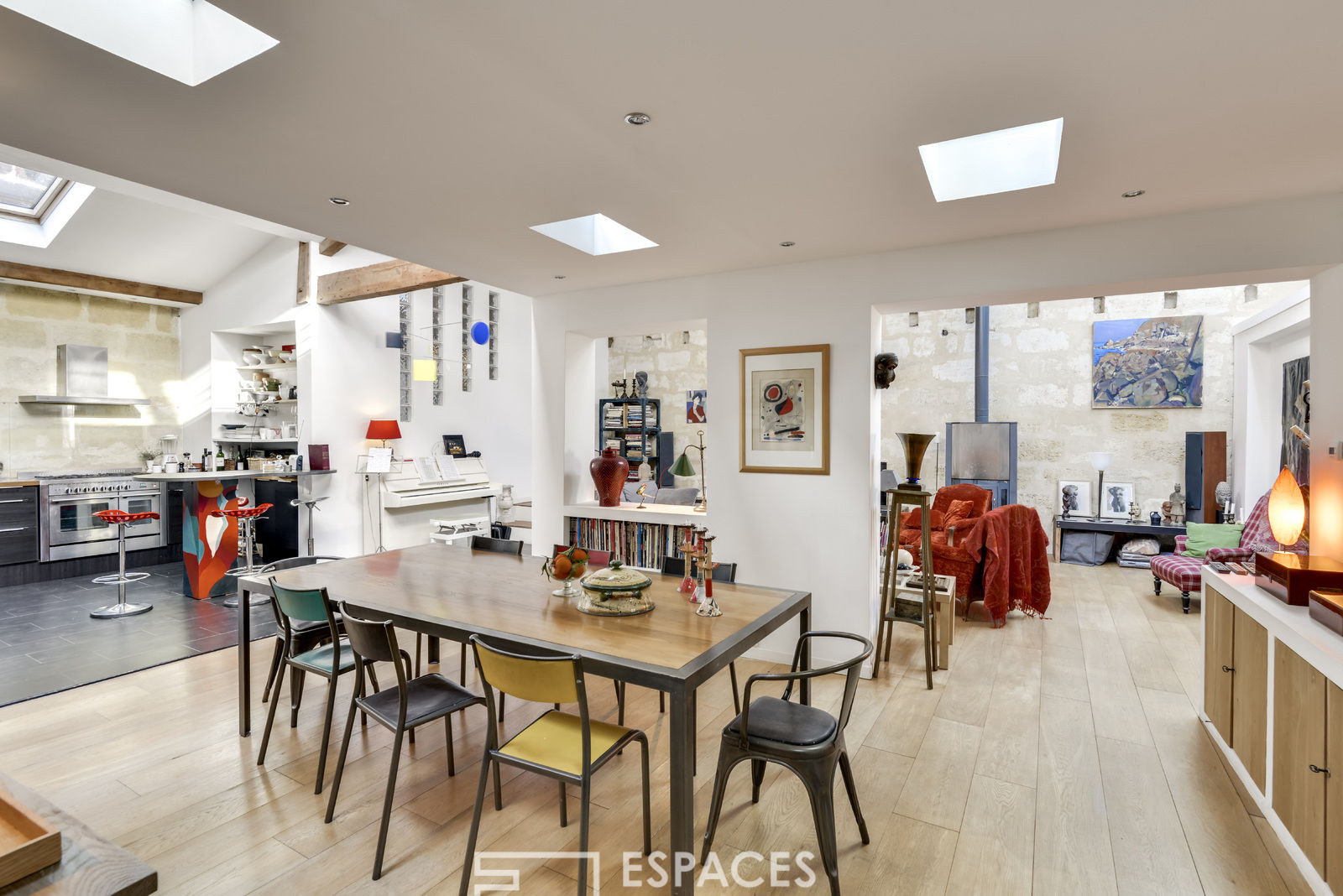 Loft avec terrasse aux Chartrons